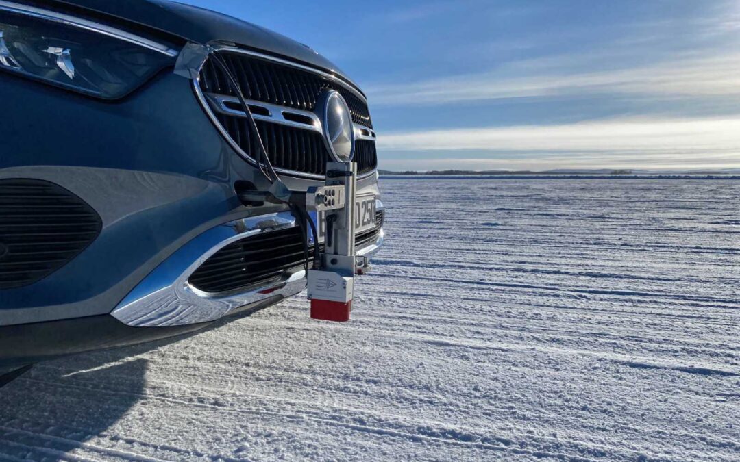 Hochpräzise Fahrdynamikmessungen bei Mercedes-Benz
